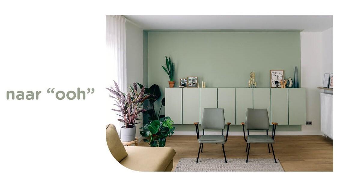 colora | kleuradvies voor een gerenoveerde benedenverdieping - resultaat