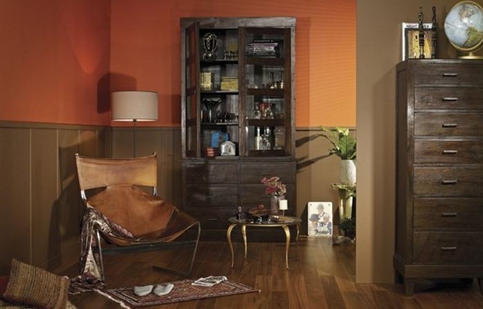 Kleurenpsychologie: de betekenis en het effect van oranje verfkleuren in je interieur